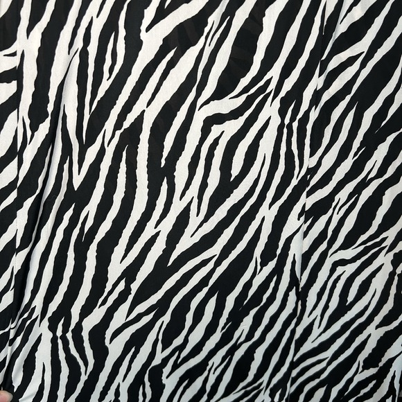 Rue 21 Women's Zebra Halter Sweetheart Neck Maxi Dress Size XL‎ Y2K - Picture 7 of 8